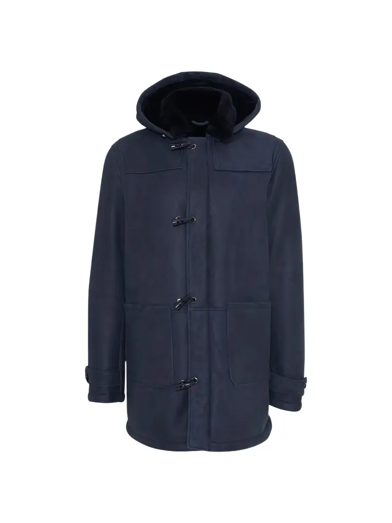 Gorski Men's Embossed Merino Shearling Lamb Jacket