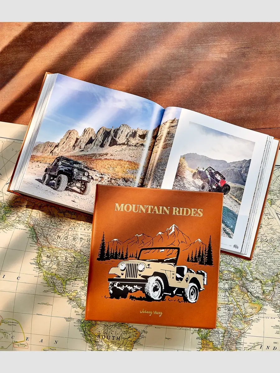 Graphic Image "Mountain Rides" Leather-Bound Hardcover Book | Thumbnail 3 Graphic Image "Mountain Rides" Leather-Bound Hardcover Book | Thumbnail 3