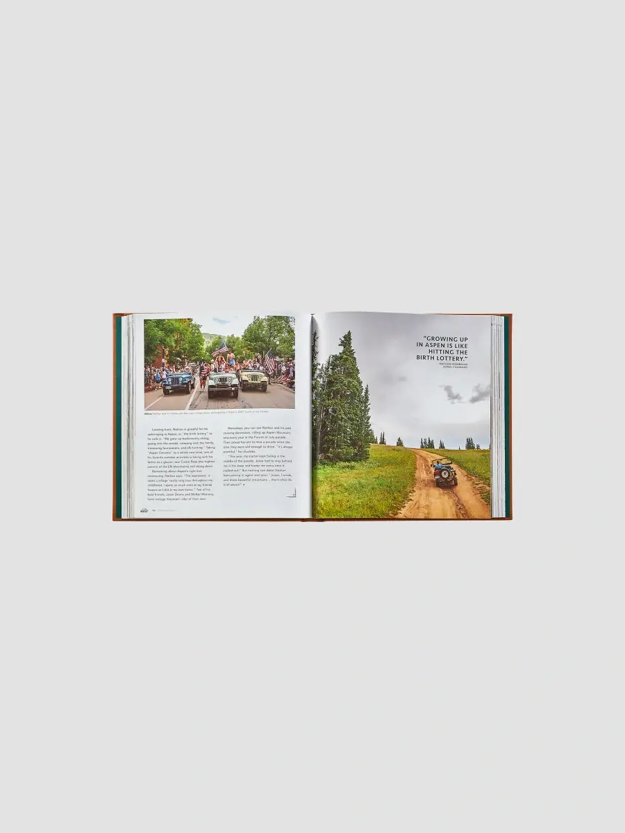 Graphic Image "Mountain Rides" Leather-Bound Hardcover Book | Thumbnail 6 Graphic Image "Mountain Rides" Leather-Bound Hardcover Book | Thumbnail 6