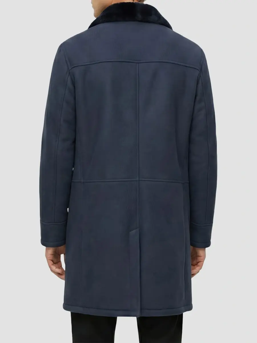Gorski Men's Embossed Merino Shearling Lamb Stroller Coat | Thumbnail 5 Gorski Men's Embossed Merino Shearling Lamb Stroller Coat | Thumbnail 5