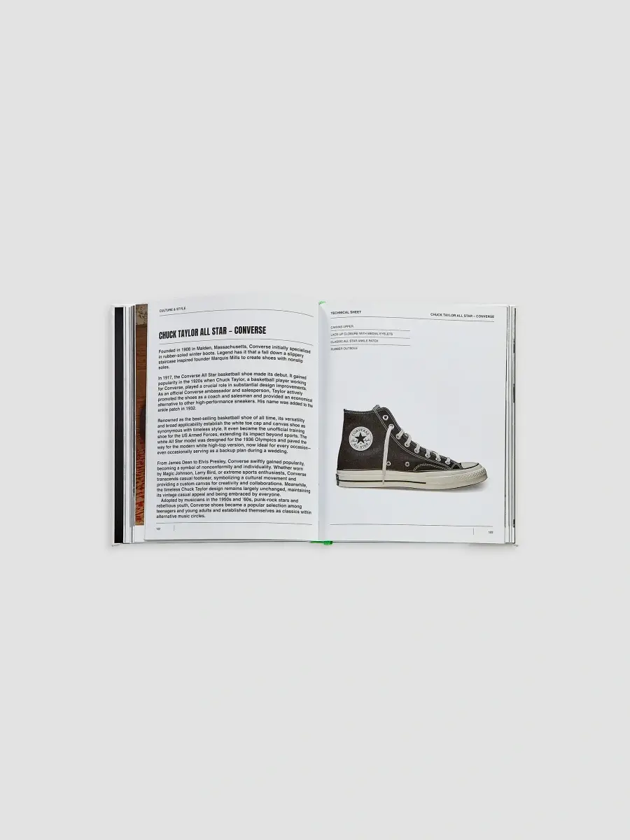 Graphic Image "Sneakers: The Classics" Leather-Bound Hardcover Book | Thumbnail 4 Graphic Image "Sneakers: The Classics" Leather-Bound Hardcover Book | Thumbnail 4