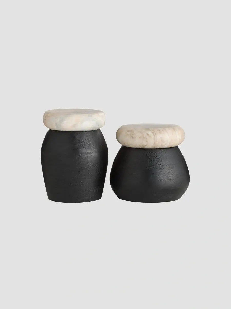 Arteriors Noelle Mango Wood & Marble Containers | Thumbnail 6 Arteriors Noelle Mango Wood & Marble Containers | Thumbnail 6