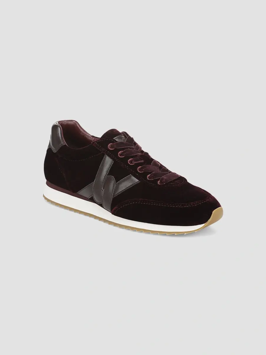 Veronica Beard Women's Penrose Suede & Leather Low-Top Sneakers | Thumbnail 2 Veronica Beard Women's Penrose Suede & Leather Low-Top Sneakers | Thumbnail 2