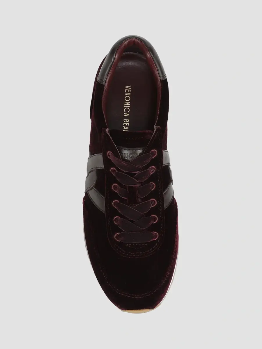 Veronica Beard Women's Penrose Suede & Leather Low-Top Sneakers | Thumbnail 4 Veronica Beard Women's Penrose Suede & Leather Low-Top Sneakers | Thumbnail 4