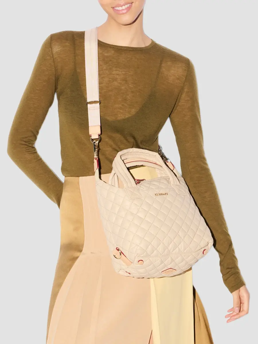 MZ Wallace Women's Sutton Deluxe Small Quilted Top Handle Bag | Thumbnail 3 MZ Wallace Women's Sutton Deluxe Small Quilted Top Handle Bag | Thumbnail 3
