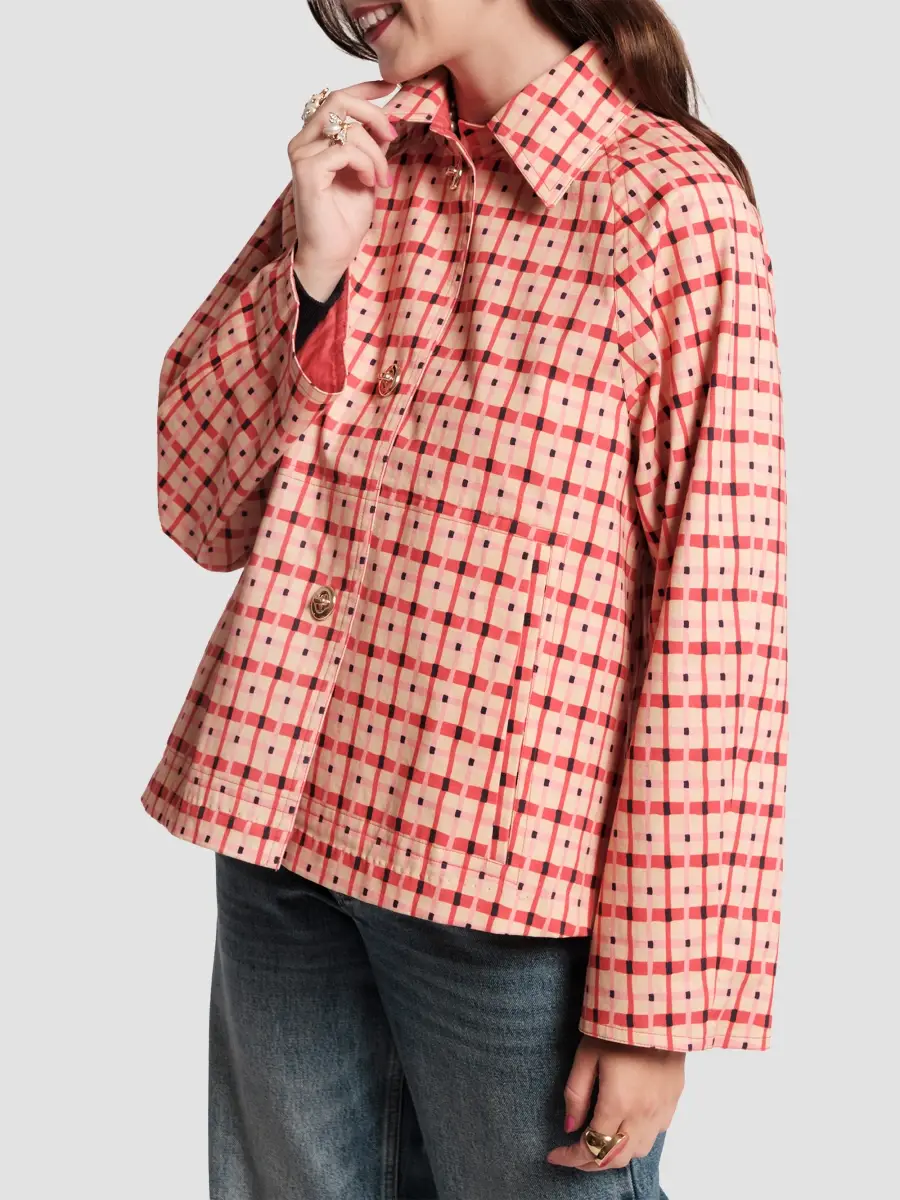 Frances Valentine Women's Short Spiffy Trench | Thumbnail 3 Frances Valentine Women's Short Spiffy Trench | Thumbnail 3