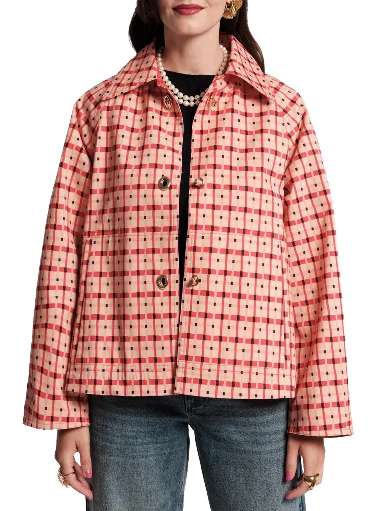 Frances Valentine Women's Short Spiffy Trench