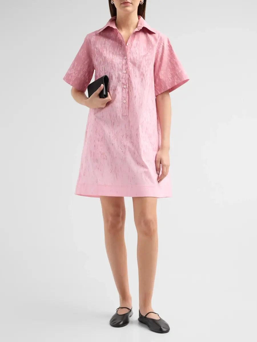 MOSCHINO Women's Stretch-Cotton Poplin Shirtdress | Thumbnail 2 MOSCHINO Women's Stretch-Cotton Poplin Shirtdress | Thumbnail 2