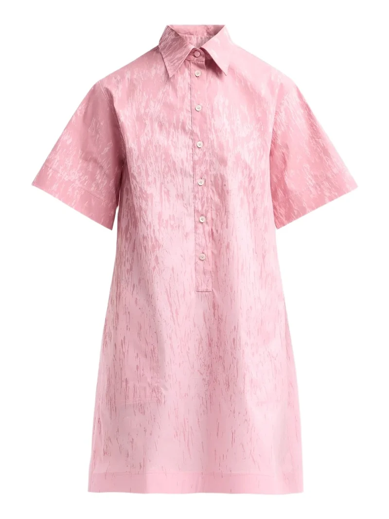 MOSCHINO Women's Stretch-Cotton Poplin Shirtdress