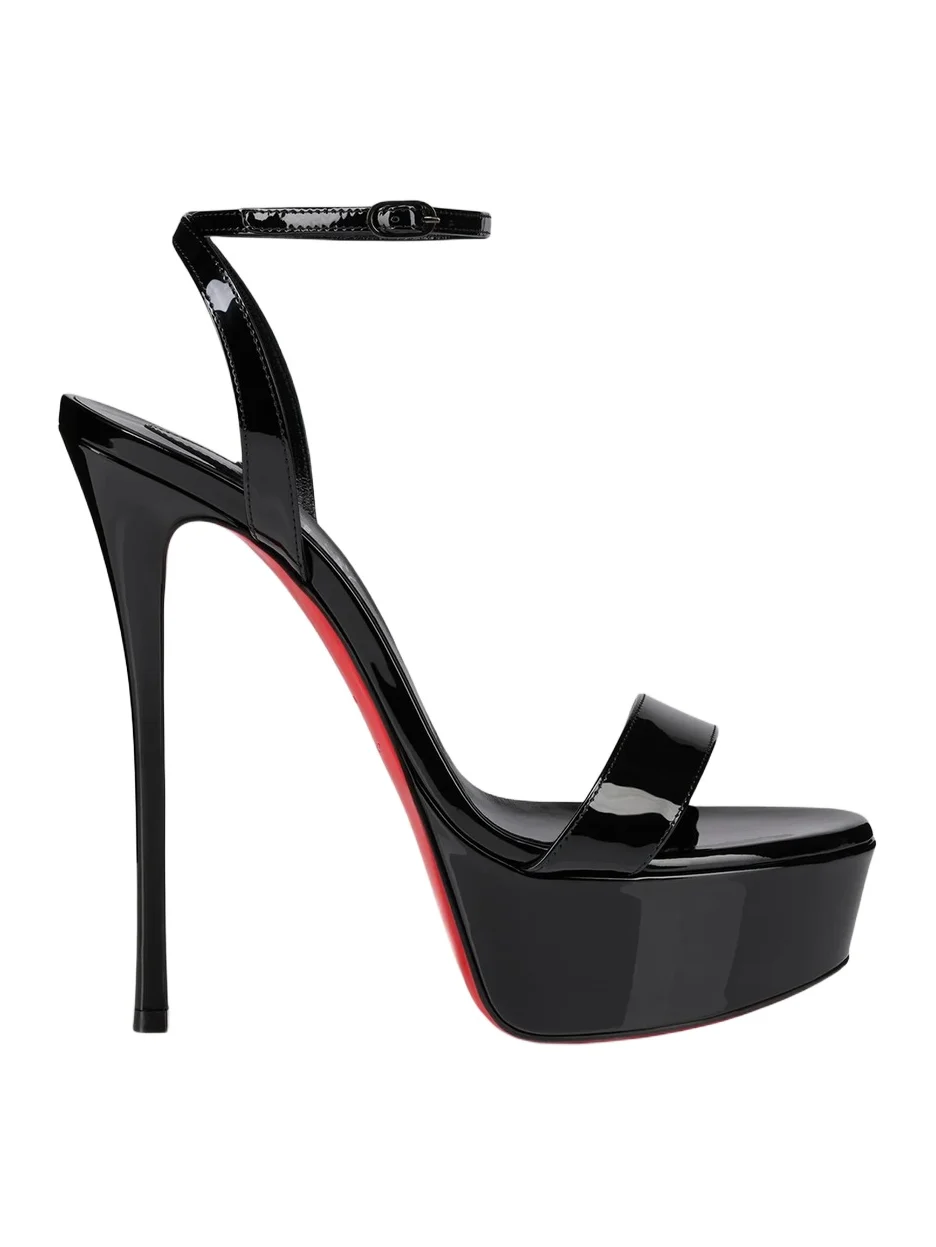 Christian Louboutin Women's Loubi Queen Alta 150MM Heels