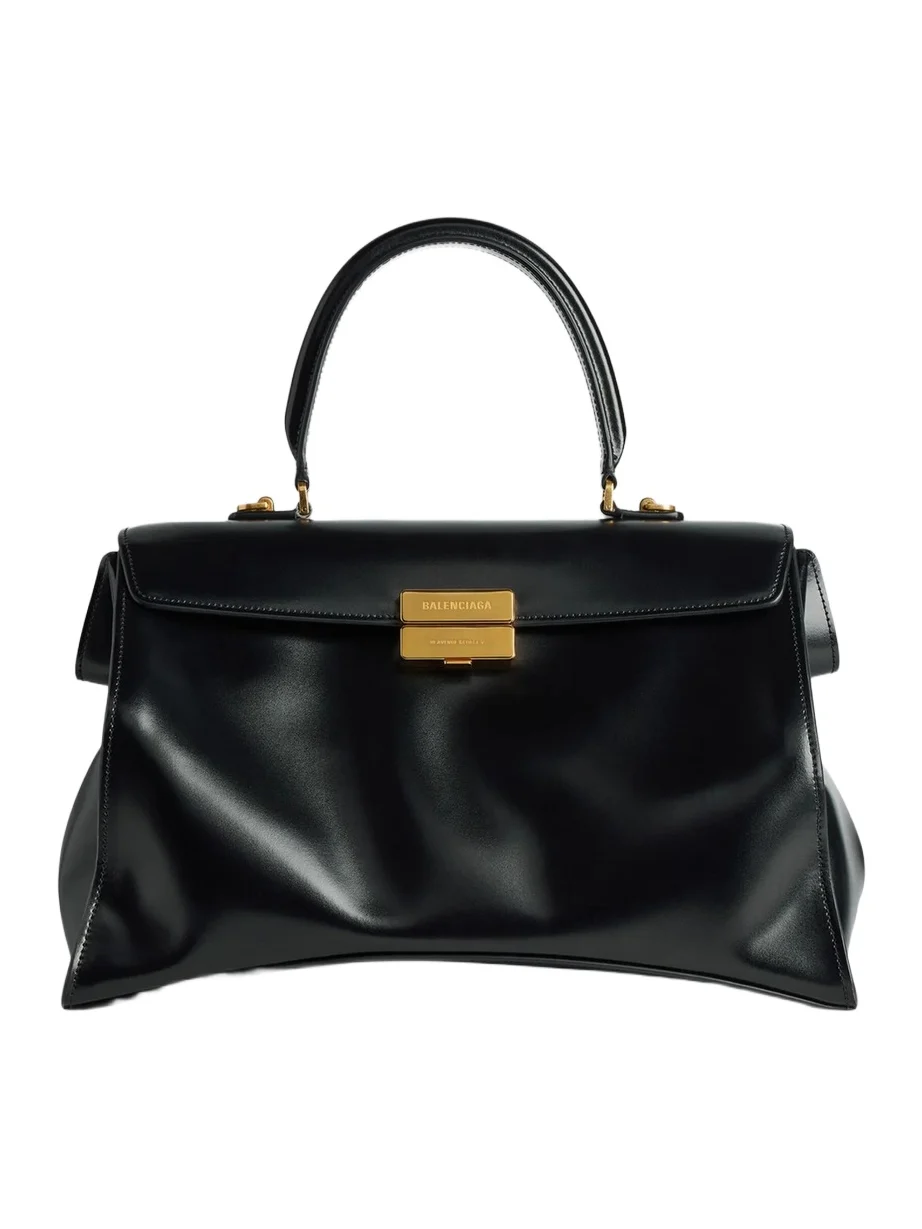 Balenciaga Women's Hourglass Avenue Medium Top Handle Bag