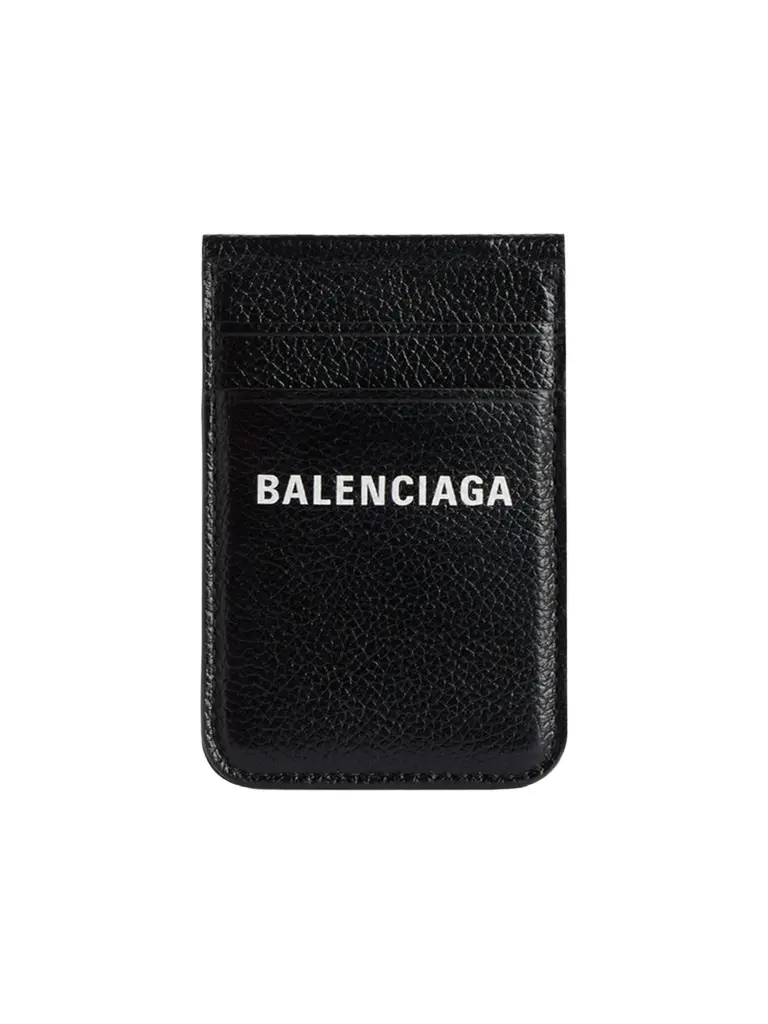 Balenciaga Men's Cash Magnet Card Holder with Stand