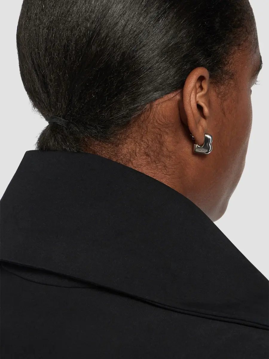 Balenciaga Men's B Block Earrings | Thumbnail 2 Balenciaga Men's B Block Earrings | Thumbnail 2