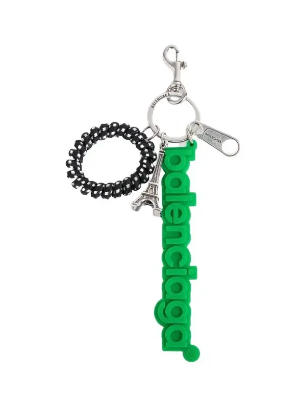 Men's Logo Keychain Charm