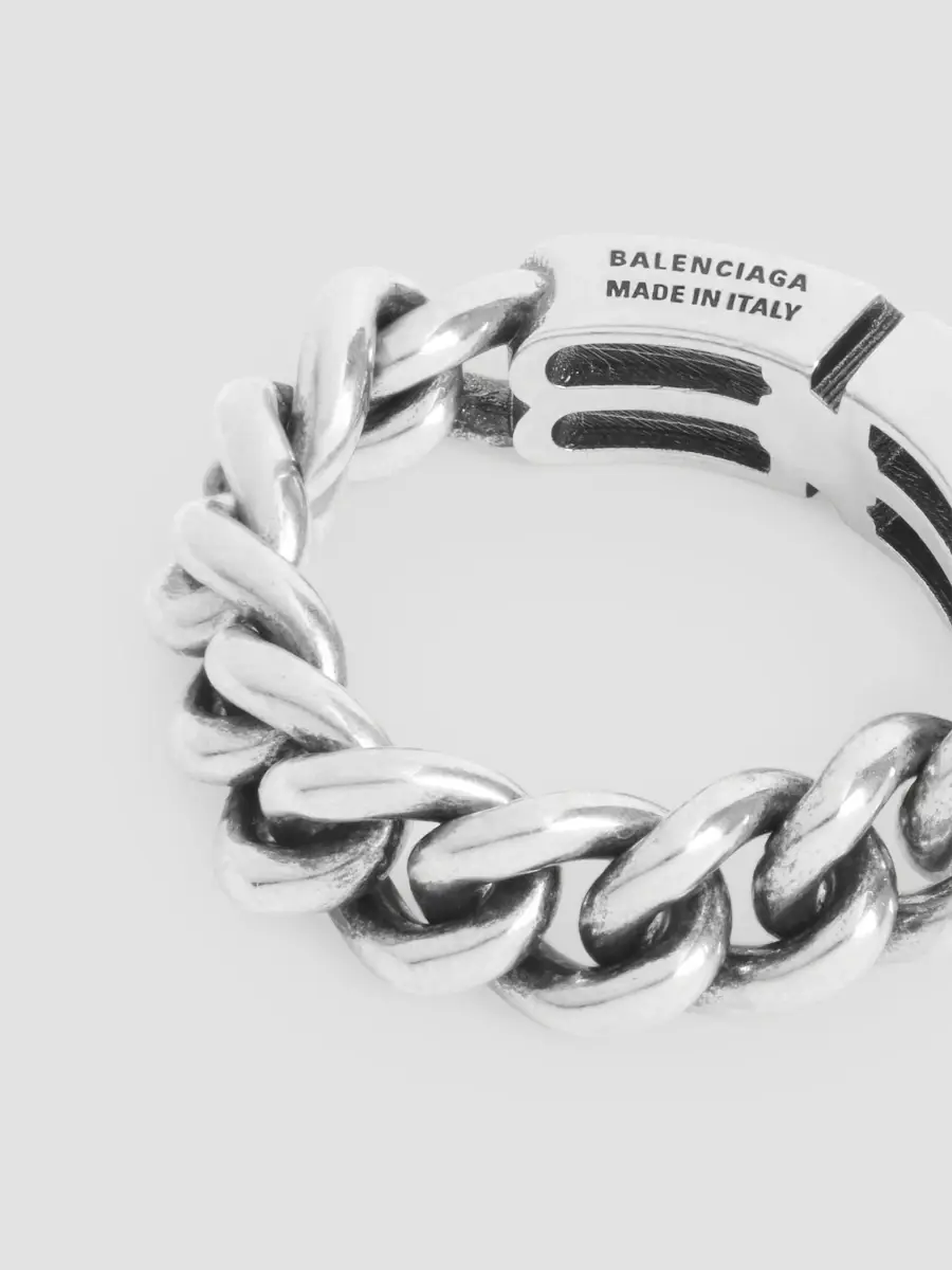 Balenciaga Men's BB Icon Ring | Thumbnail 3 Balenciaga Men's BB Icon Ring | Thumbnail 3