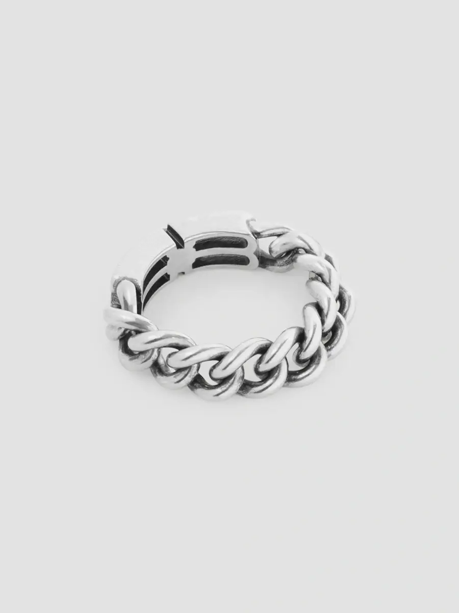Balenciaga Men's BB Icon Ring | Thumbnail 4 Balenciaga Men's BB Icon Ring | Thumbnail 4