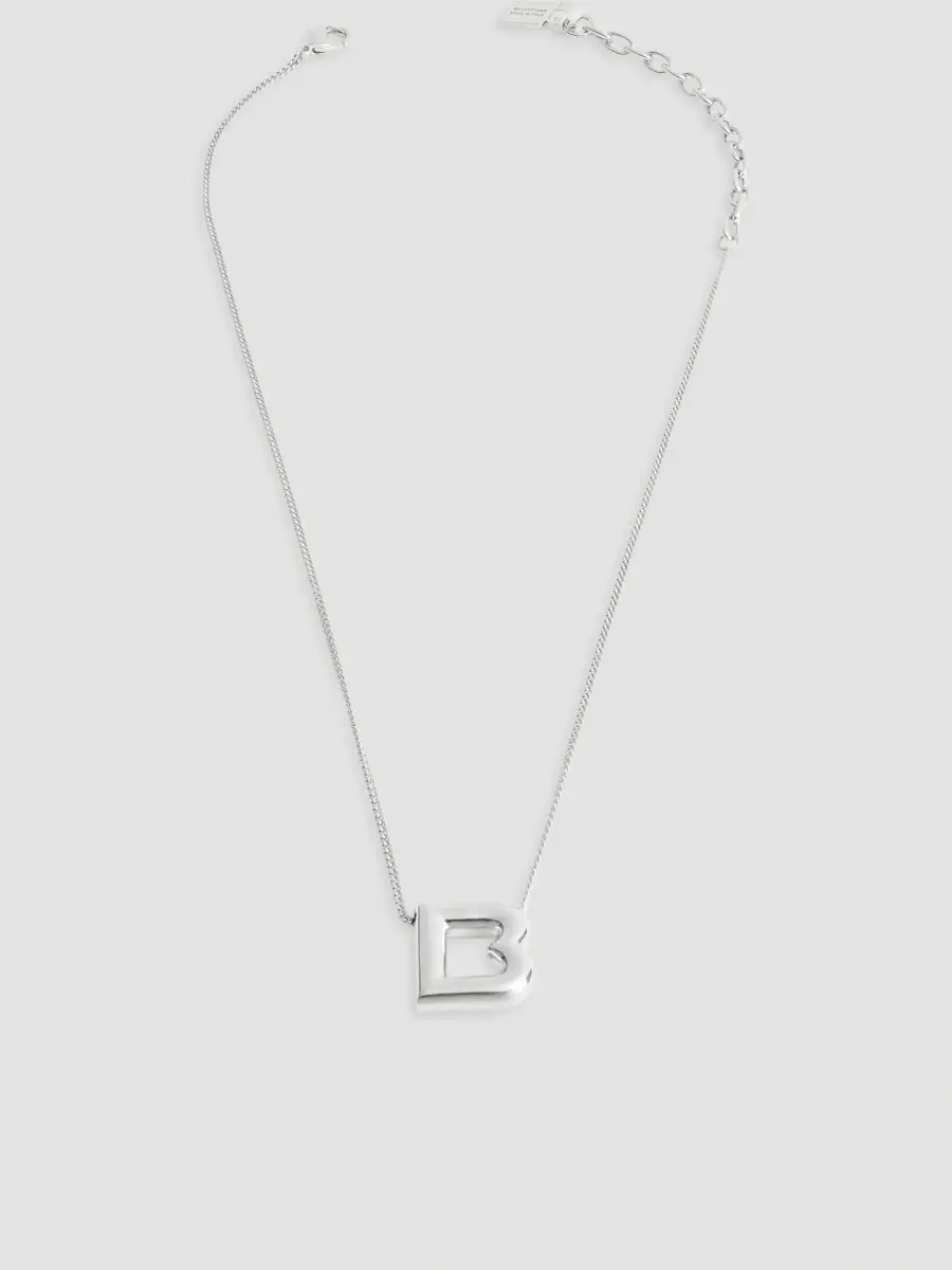 Balenciaga Men's B Necklace | Thumbnail 3 Balenciaga Men's B Necklace | Thumbnail 3
