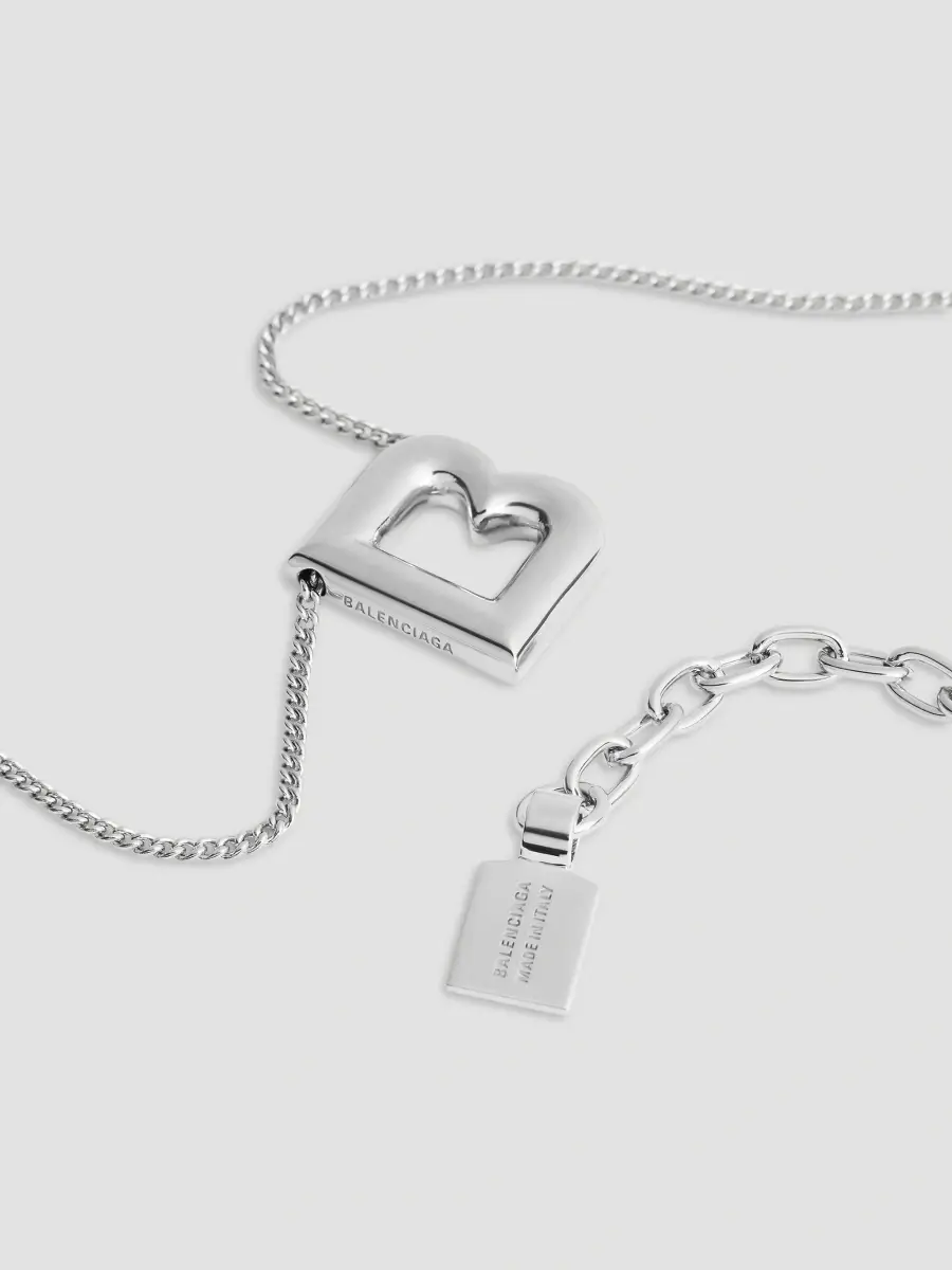 Balenciaga Men's B Necklace | Thumbnail 4 Balenciaga Men's B Necklace | Thumbnail 4