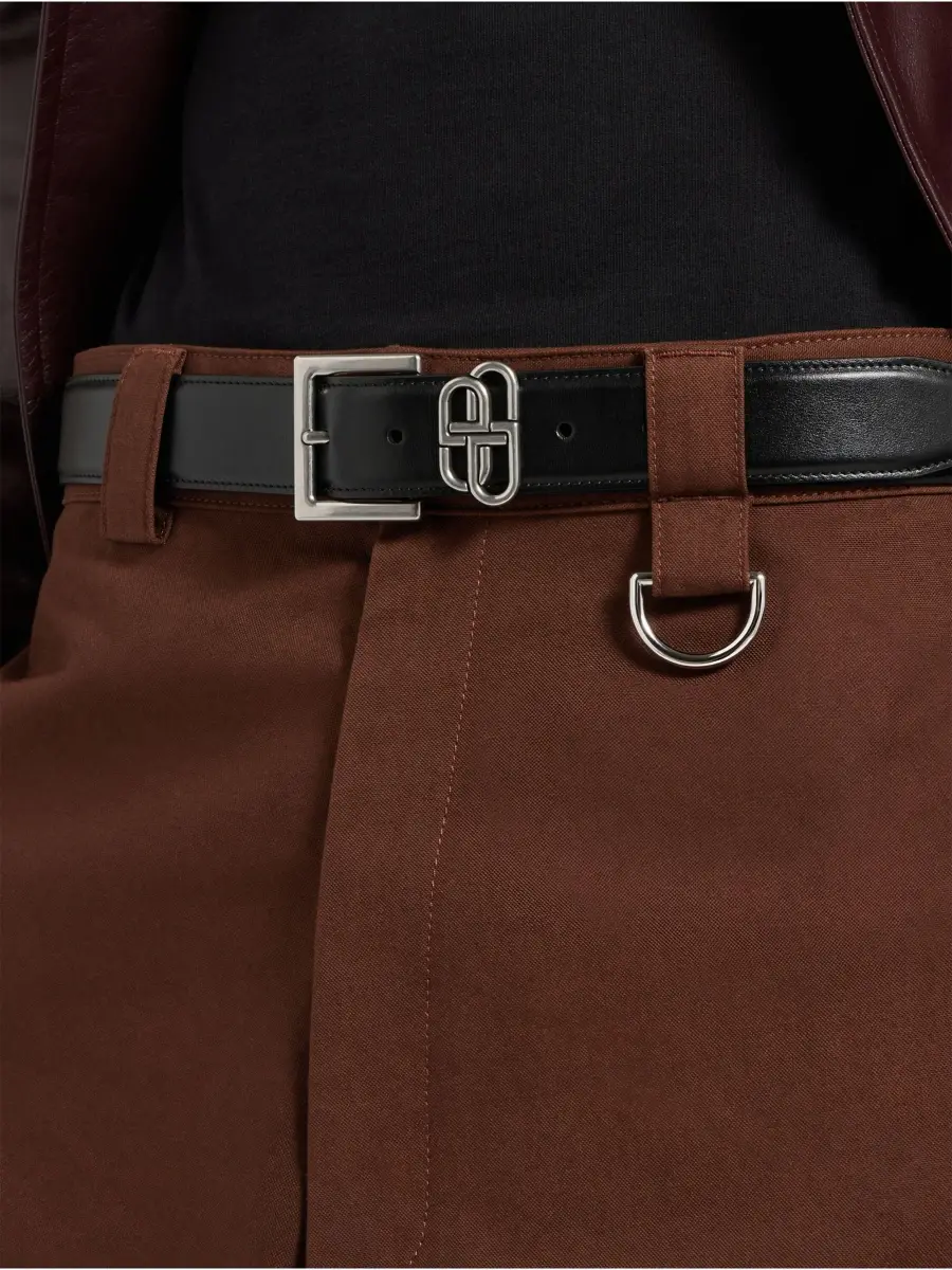Balenciaga Men's BB Loop Belt | Thumbnail 4 Balenciaga Men's BB Loop Belt | Thumbnail 4