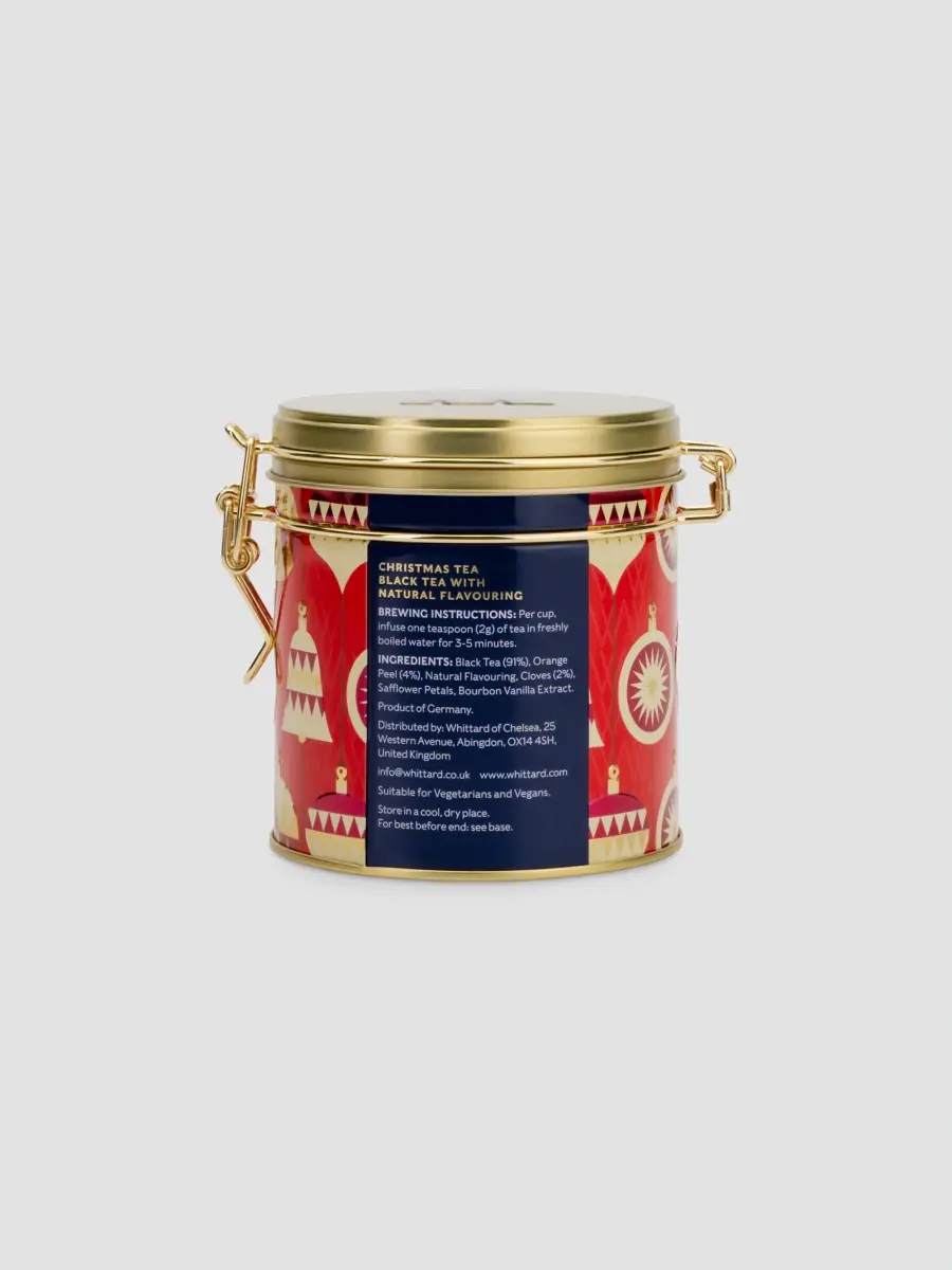 Whittard of Chelsea Holiday Tea, Coffee & Hot Cocoa Clip Top Tin Bundle | Thumbnail 3 Whittard of Chelsea Holiday Tea, Coffee & Hot Cocoa Clip Top Tin Bundle | Thumbnail 3