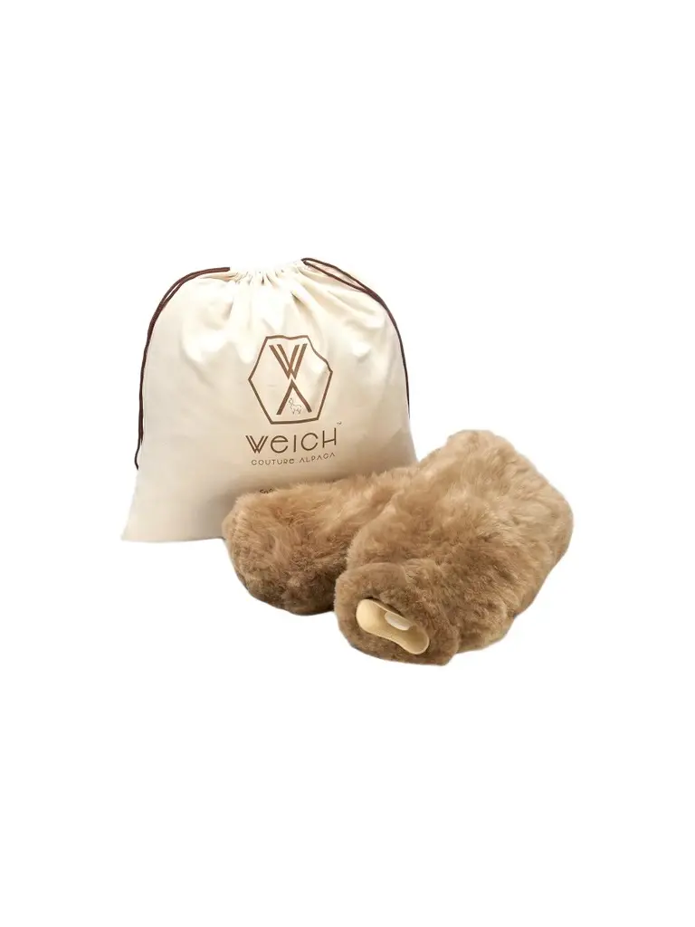 Weich Couture Alpaca Tubo Alpaca Fur Hot Water Bottle