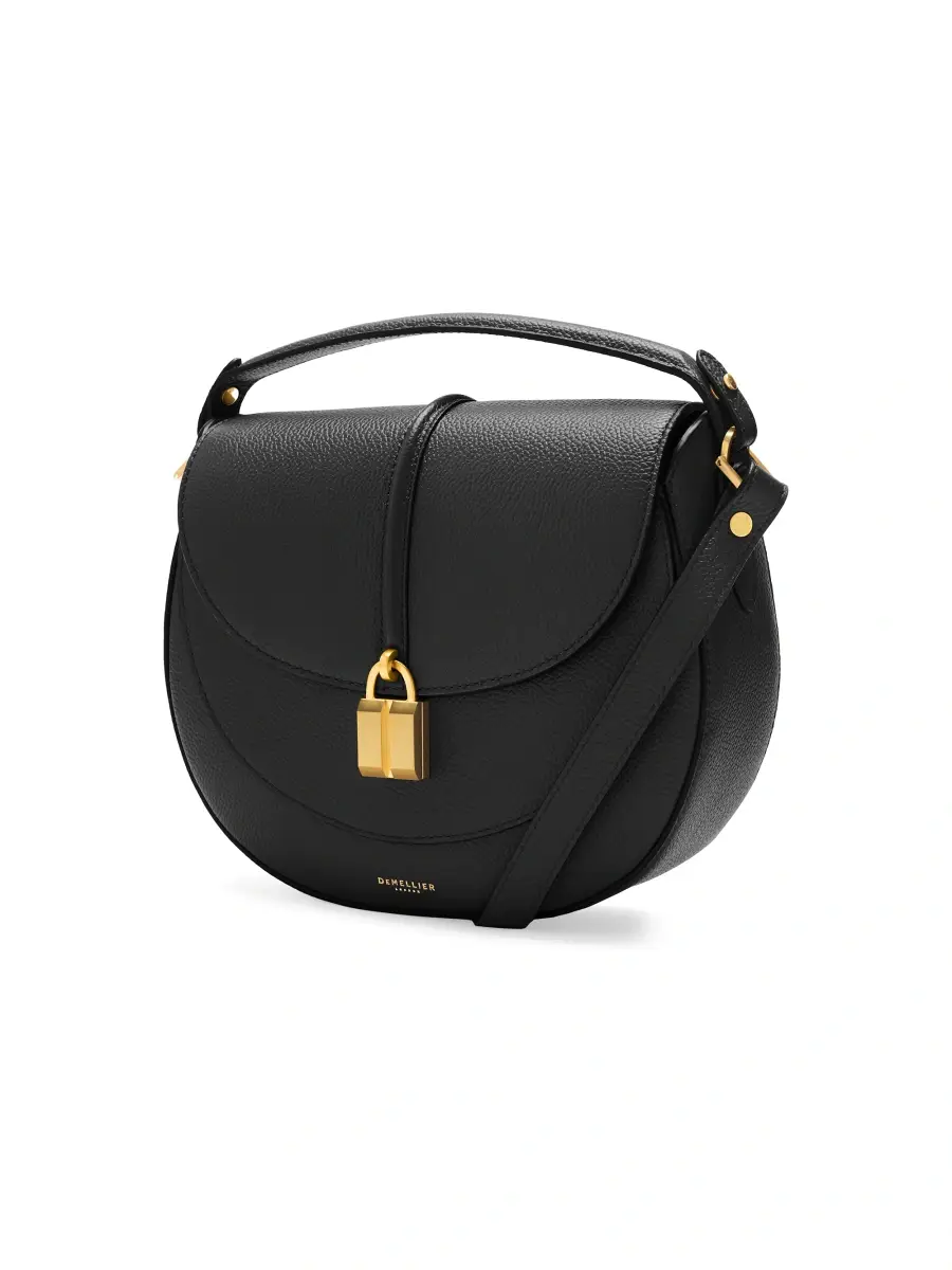 DeMellier Women's Sienna Saddle Grain Leather Crossbody Bag | Thumbnail 4 DeMellier Women's Sienna Saddle Grain Leather Crossbody Bag | Thumbnail 4