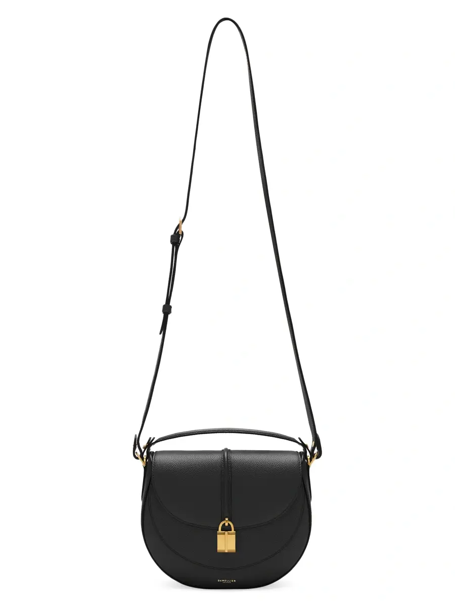 DeMellier Women's Sienna Saddle Grain Leather Crossbody Bag | Thumbnail 6 DeMellier Women's Sienna Saddle Grain Leather Crossbody Bag | Thumbnail 6