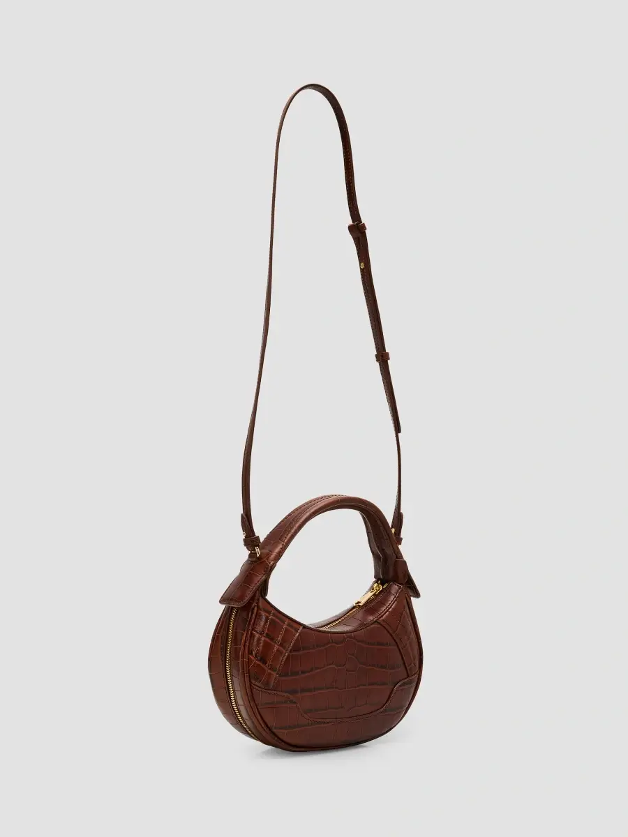 Casablanca Women's Biker Leather Crossbody Bag | Thumbnail 3
