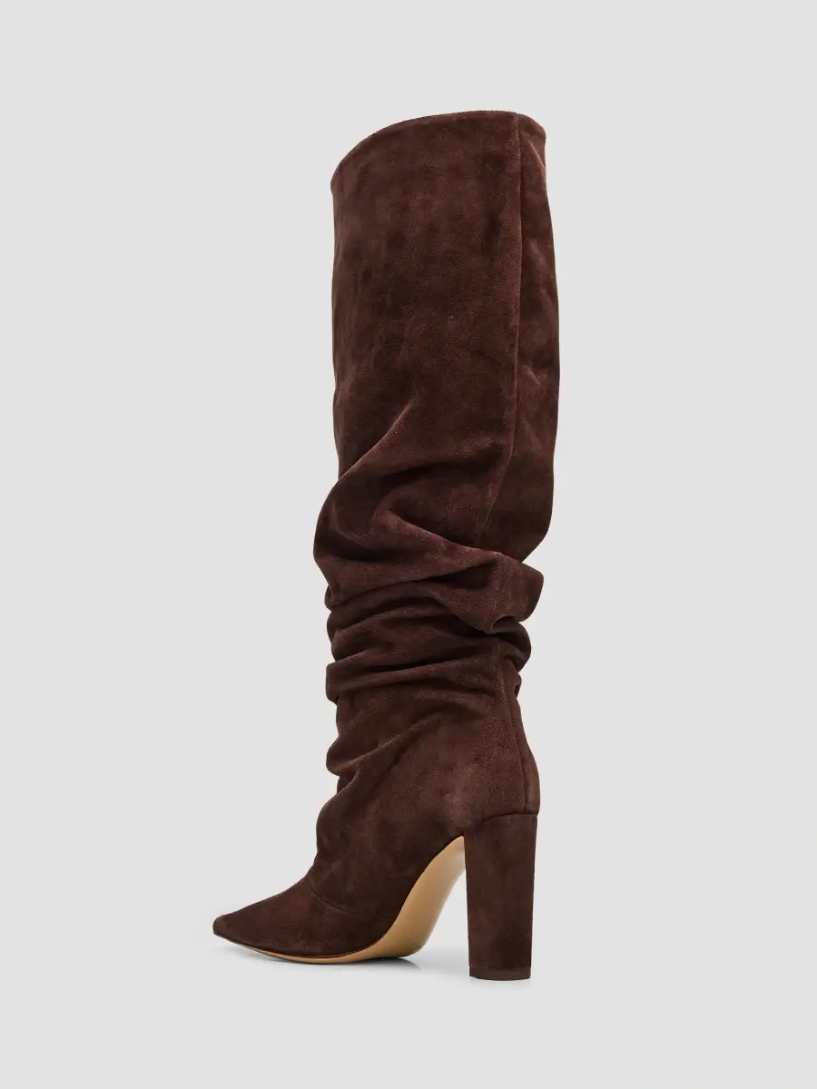 Alexandre Birman Women's Thay Slouch 90MM Suede Boots | Thumbnail 4 Alexandre Birman Women's Thay Slouch 90MM Suede Boots | Thumbnail 4