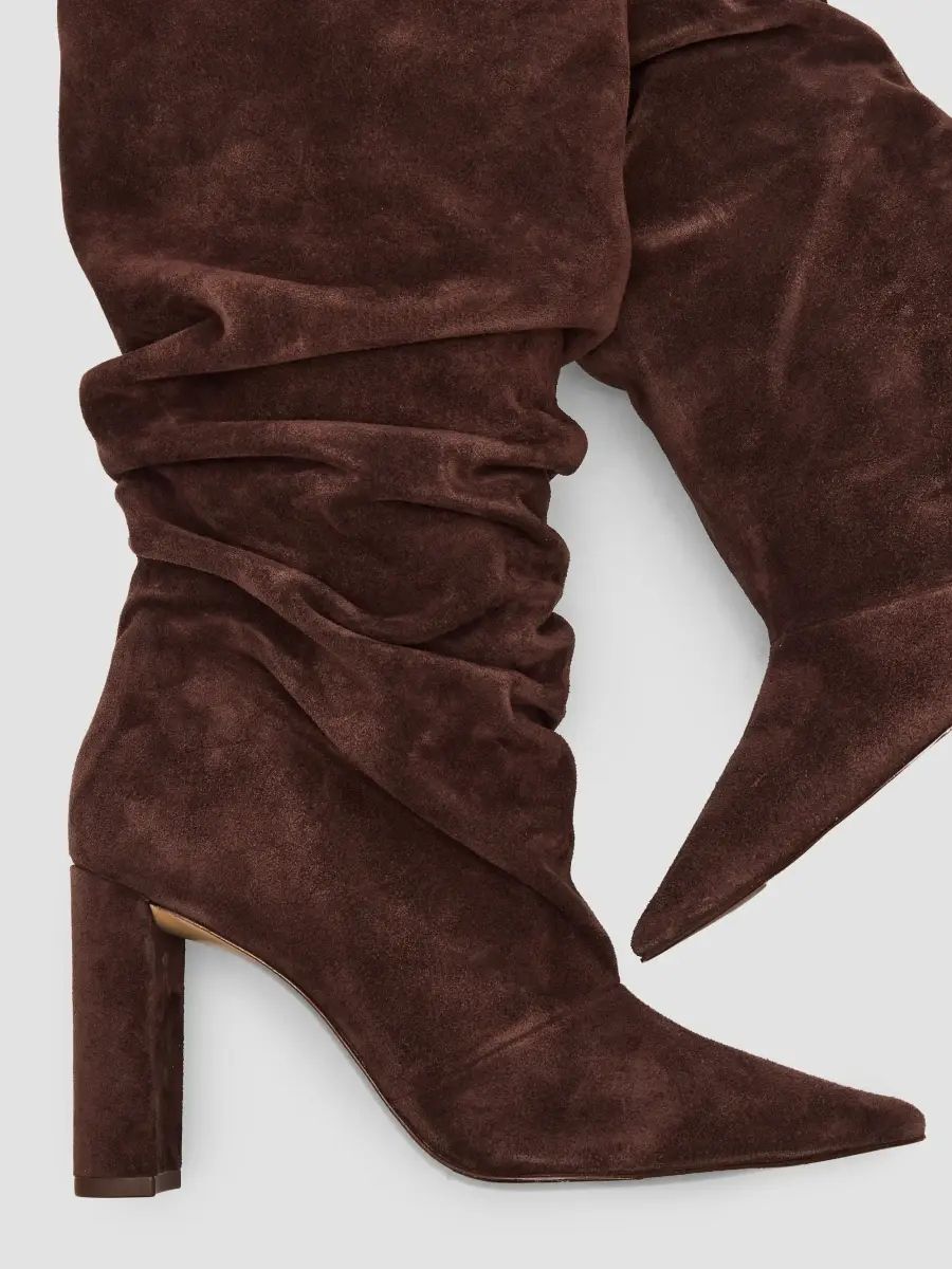 Alexandre Birman Women's Thay Slouch 90MM Suede Boots | Thumbnail 5 Alexandre Birman Women's Thay Slouch 90MM Suede Boots | Thumbnail 5