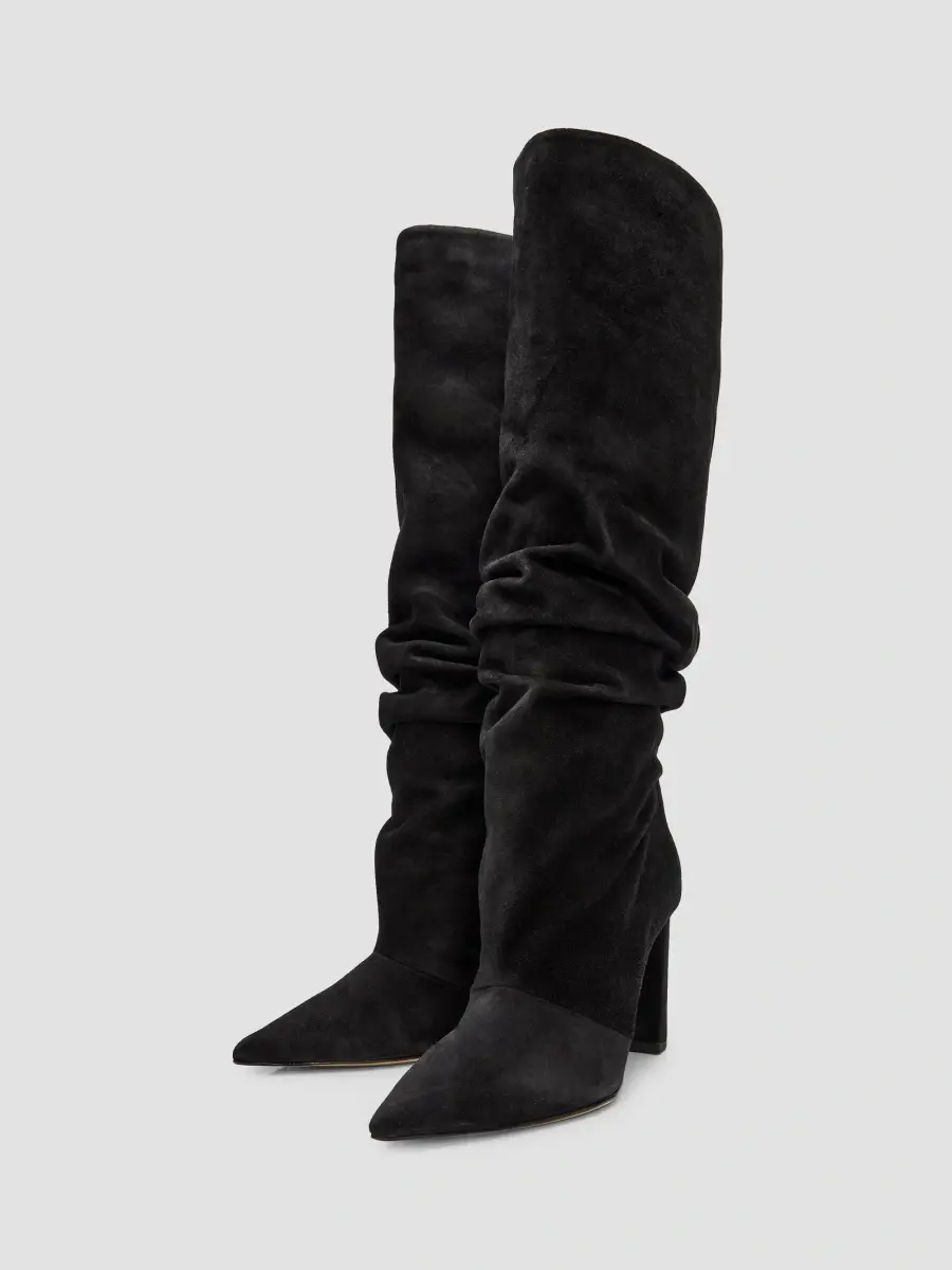Alexandre Birman Women's Thay Slouch 90MM Suede Boots | Thumbnail 3 Alexandre Birman Women's Thay Slouch 90MM Suede Boots | Thumbnail 3