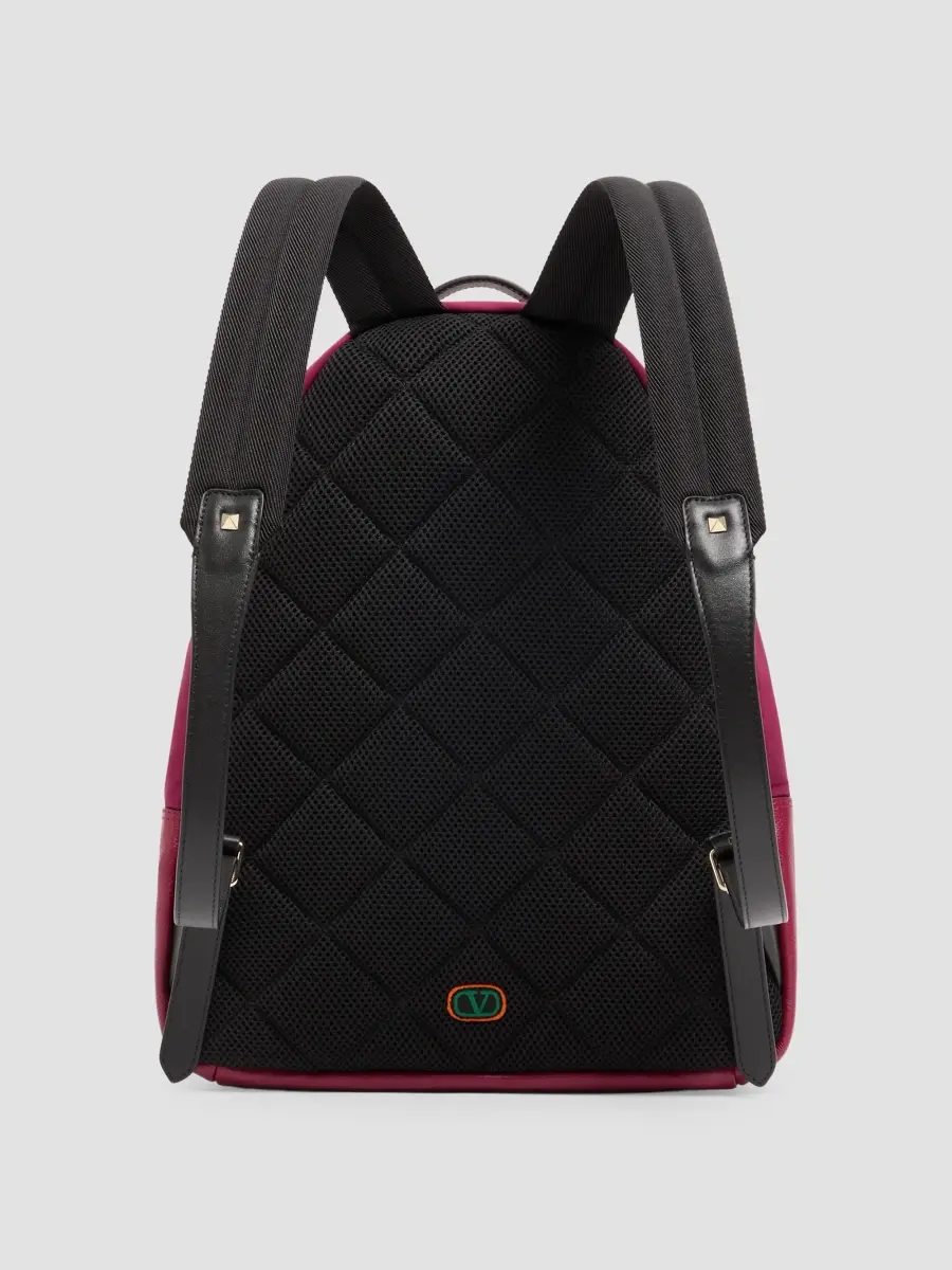 Valentino Men's Rockstud Backpack in Technical Fabric | Thumbnail 2 Valentino Men's Rockstud Backpack in Technical Fabric | Thumbnail 2