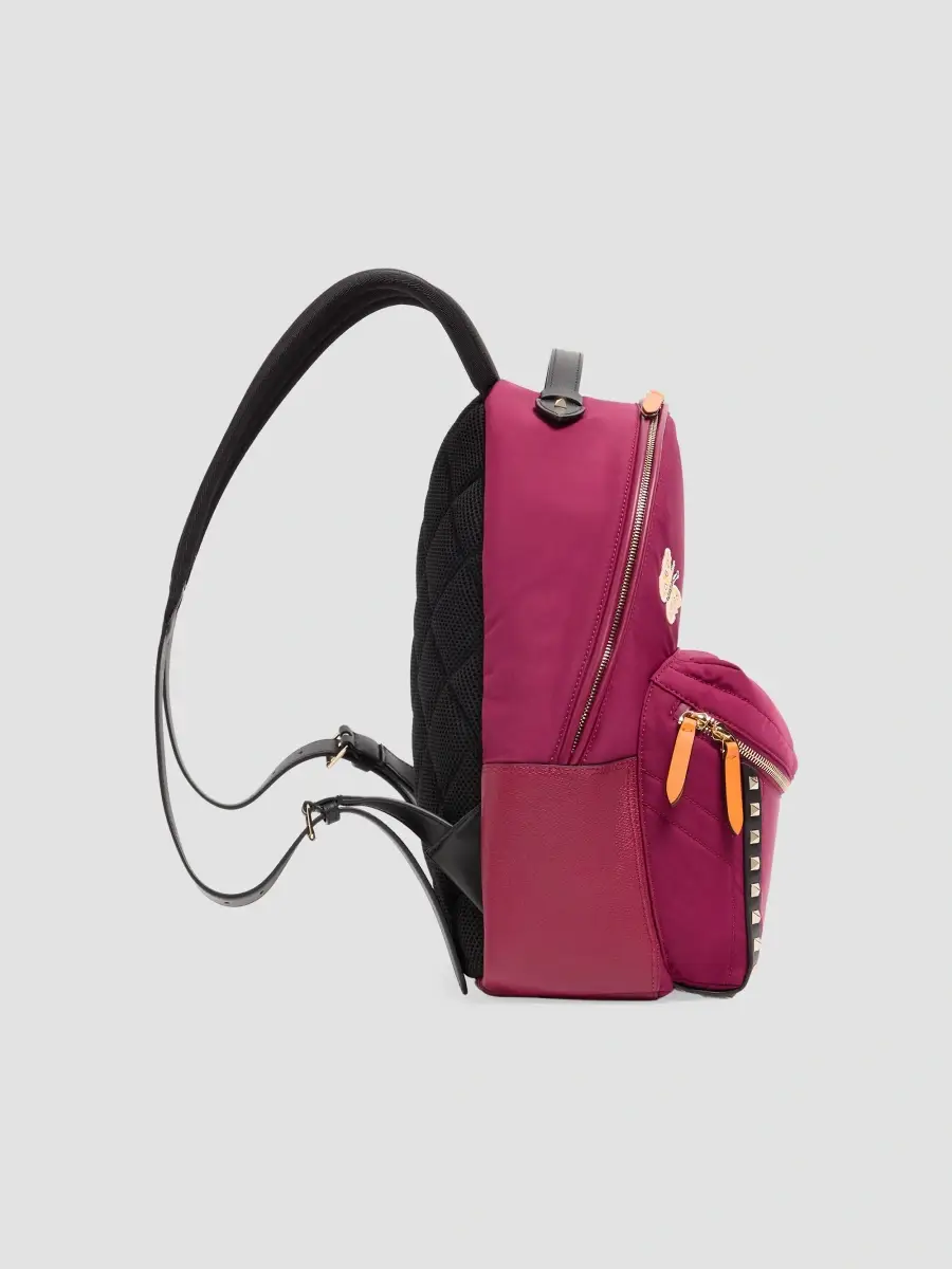 Valentino Men's Rockstud Backpack in Technical Fabric | Thumbnail 4 Valentino Men's Rockstud Backpack in Technical Fabric | Thumbnail 4