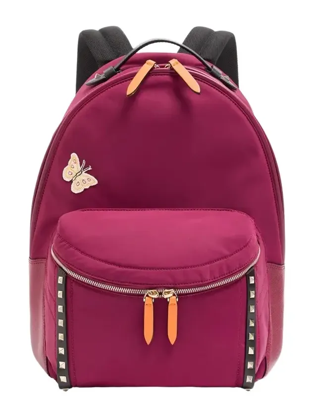 Valentino Men's Rockstud Backpack in Technical Fabric - Insolent