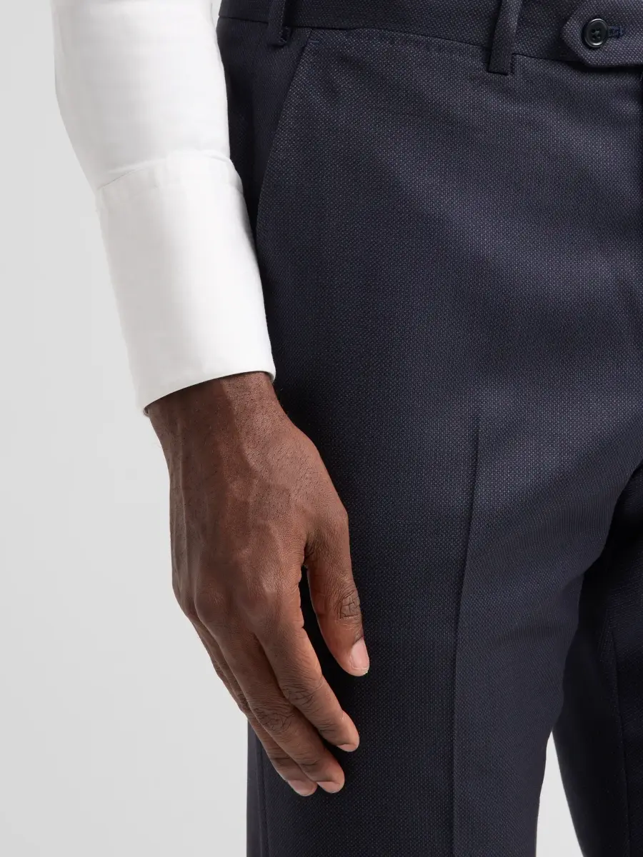 Emporio Armani Men's Birdseye Wool Single-Breasted Suit | Thumbnail 10 Emporio Armani Men's Birdseye Wool Single-Breasted Suit | Thumbnail 10