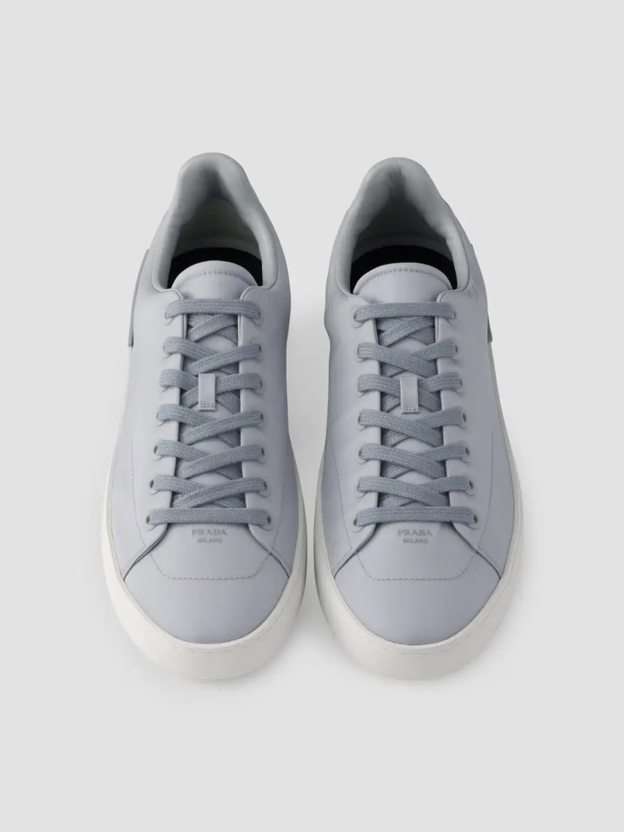 Prada Men's Court Re-Nylon Sneakers | Thumbnail 4 Prada Men's Court Re-Nylon Sneakers | Thumbnail 4