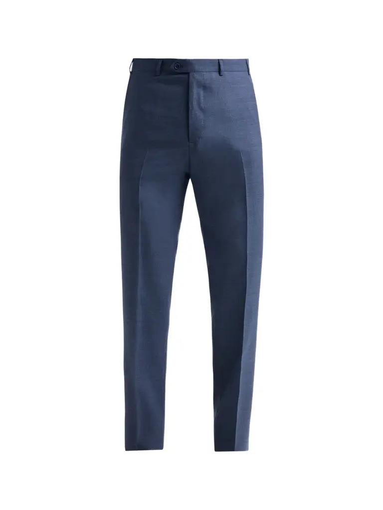 Emporio Armani Men's Textured Wool Trousers