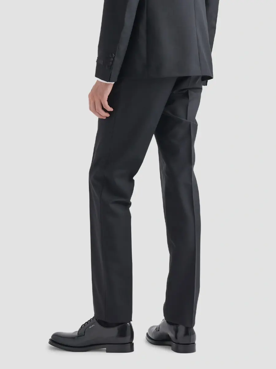 Prada Men's Single-Breasted Wool and Mohair Tuxedo | Thumbnail 4 Prada Men's Single-Breasted Wool and Mohair Tuxedo | Thumbnail 4