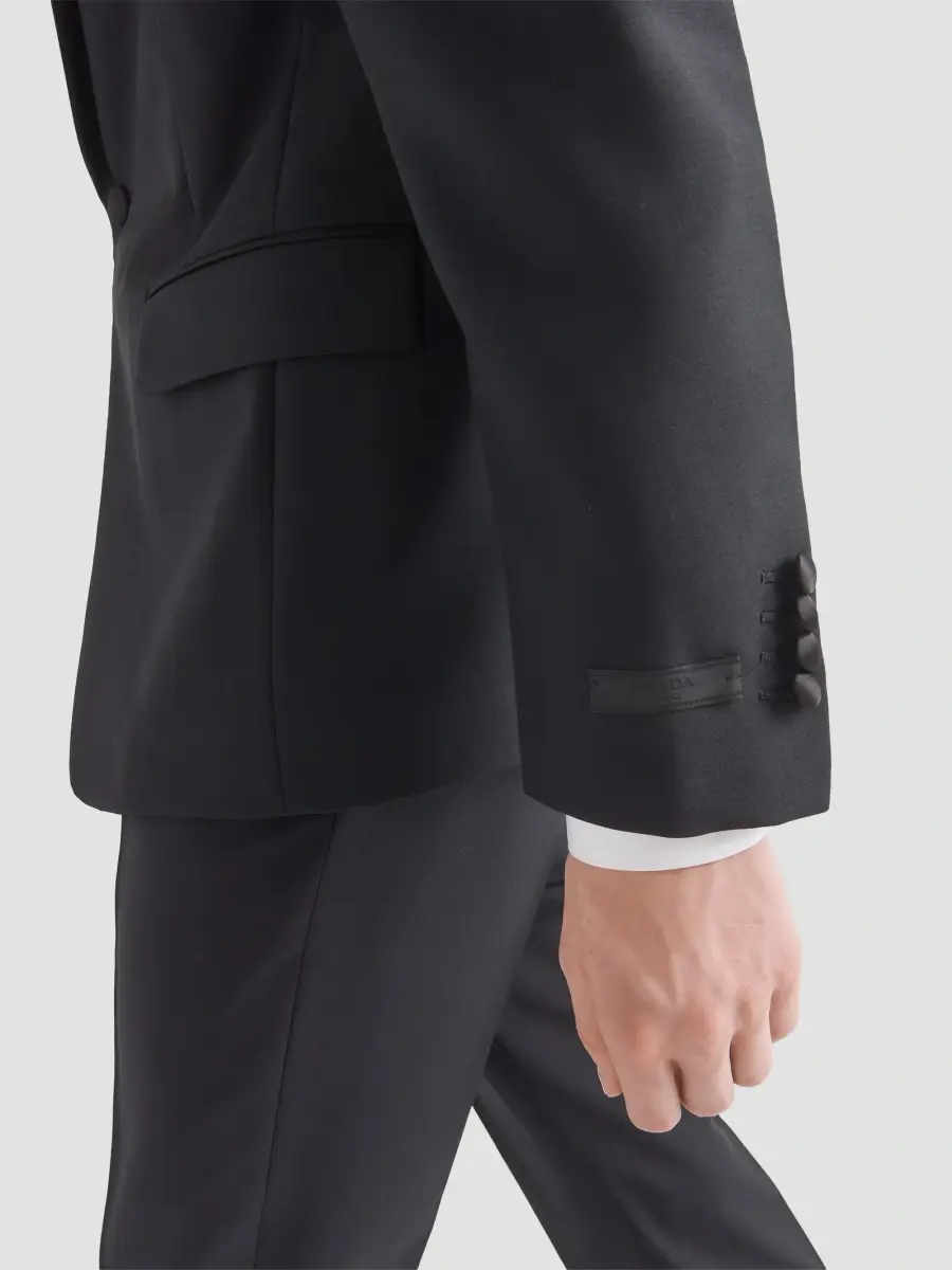 Prada Men's Single-Breasted Wool and Mohair Tuxedo | Thumbnail 5 Prada Men's Single-Breasted Wool and Mohair Tuxedo | Thumbnail 5