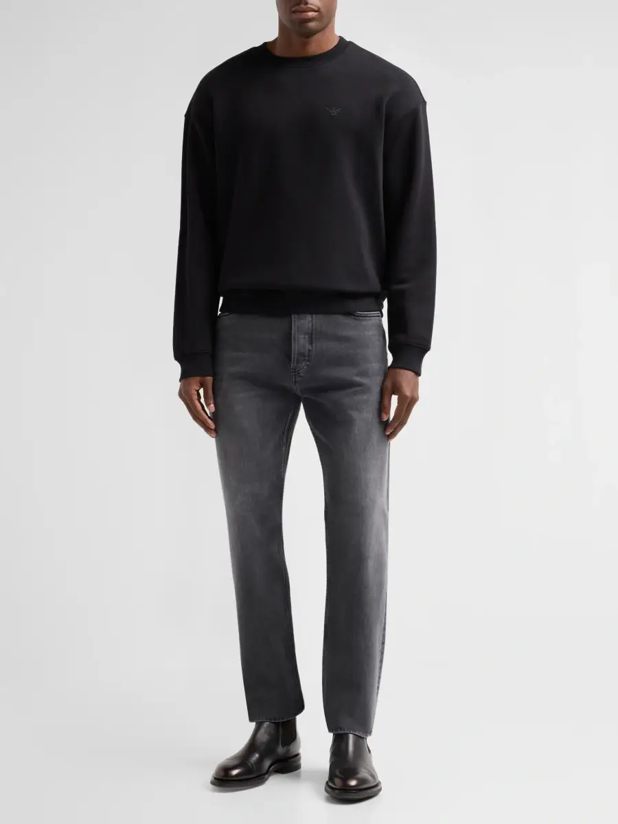 Emporio Armani Men's Tapered-Leg Jeans | Thumbnail 2 Emporio Armani Men's Tapered-Leg Jeans | Thumbnail 2