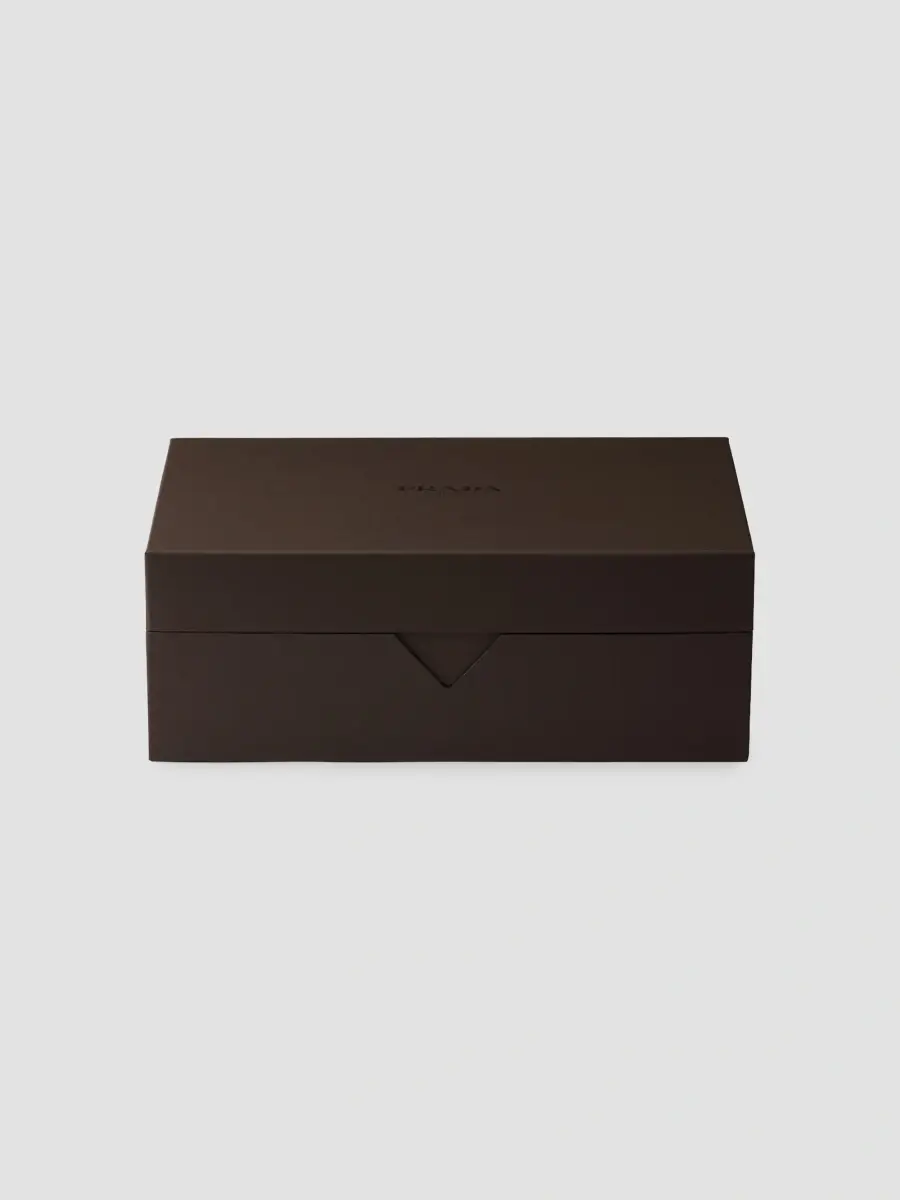 Prada Men's Court Leather Sneakers | Thumbnail 5 Prada Men's Court Leather Sneakers | Thumbnail 5