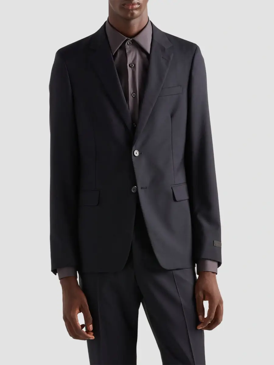 Prada Men's Single Breasted Wool and Mohair Suit | Thumbnail 3 Prada Men's Single Breasted Wool and Mohair Suit | Thumbnail 3