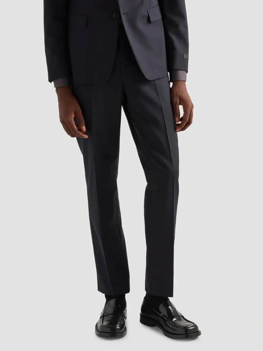 Prada Men's Single Breasted Wool and Mohair Suit | Thumbnail 5 Prada Men's Single Breasted Wool and Mohair Suit | Thumbnail 5