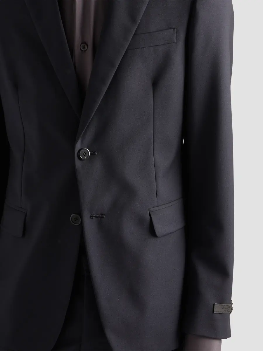 Prada Men's Single Breasted Wool and Mohair Suit | Thumbnail 7 Prada Men's Single Breasted Wool and Mohair Suit | Thumbnail 7