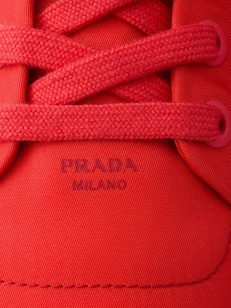Prada Men's High-Top Re-Nylon Sneakers | Thumbnail 4 Prada Men's High-Top Re-Nylon Sneakers | Thumbnail 4