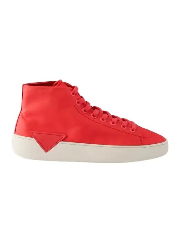 Prada Men's High-Top Re-Nylon Sneakers