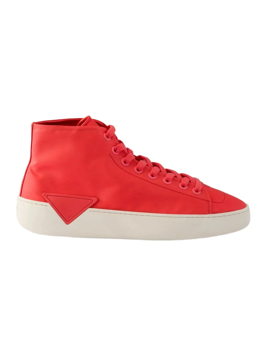 Prada Men's High-Top Re-Nylon Sneakers