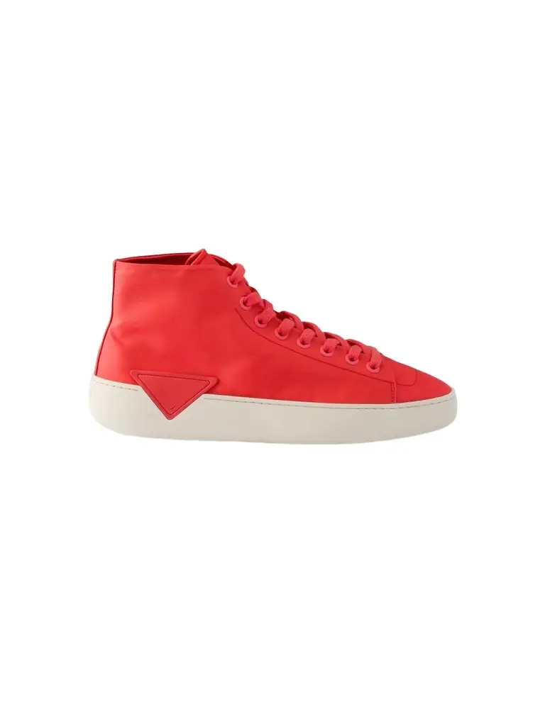 Prada Men's High-Top Re-Nylon Sneakers