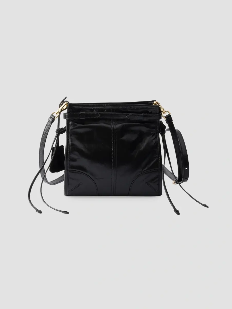 Prada Women's Bonnie Leather Mini Shoulder Bag | Thumbnail 5 Prada Women's Bonnie Leather Mini Shoulder Bag | Thumbnail 5