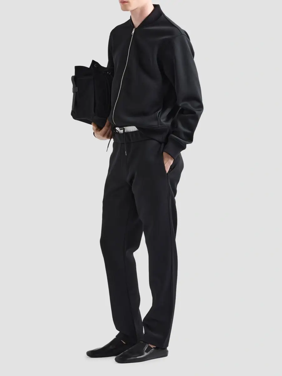 Prada Men's Jersey Blouson Jacket | Thumbnail 2